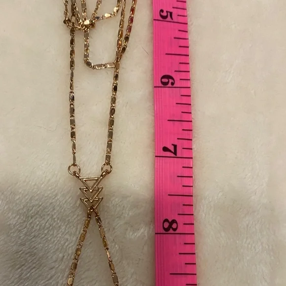 🌸 Rose Gold Layered Choker Necklace - Picture 11 of 12